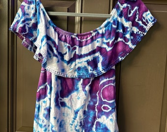 Geode Ice Dyed Upcycled Top