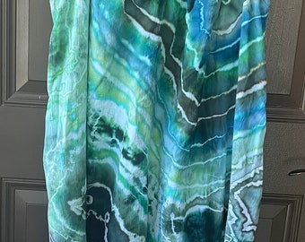 Iced Dyed Geode Maxi Dress