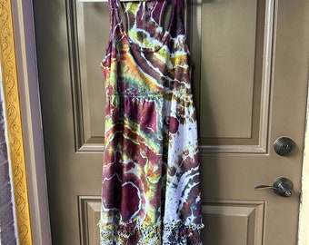 Geode Ice Dyed Dress