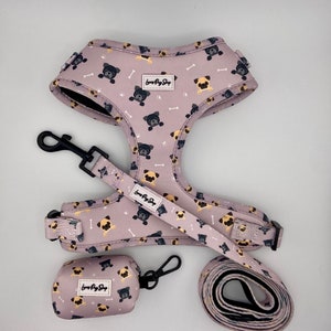 The pug life harness hot sale