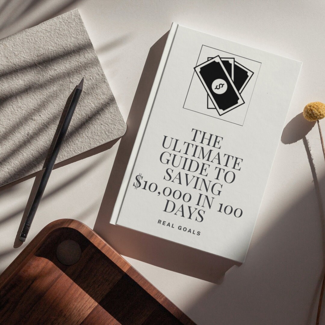Learn How to Save 10,000 in 100-days Ebook |simplified Guide to ...