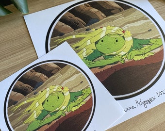 Fern “Promise To Plant Me There” Embroidery Print