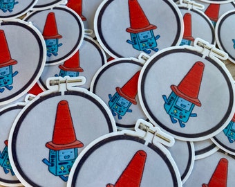 Traffic Cone BMO Sticker