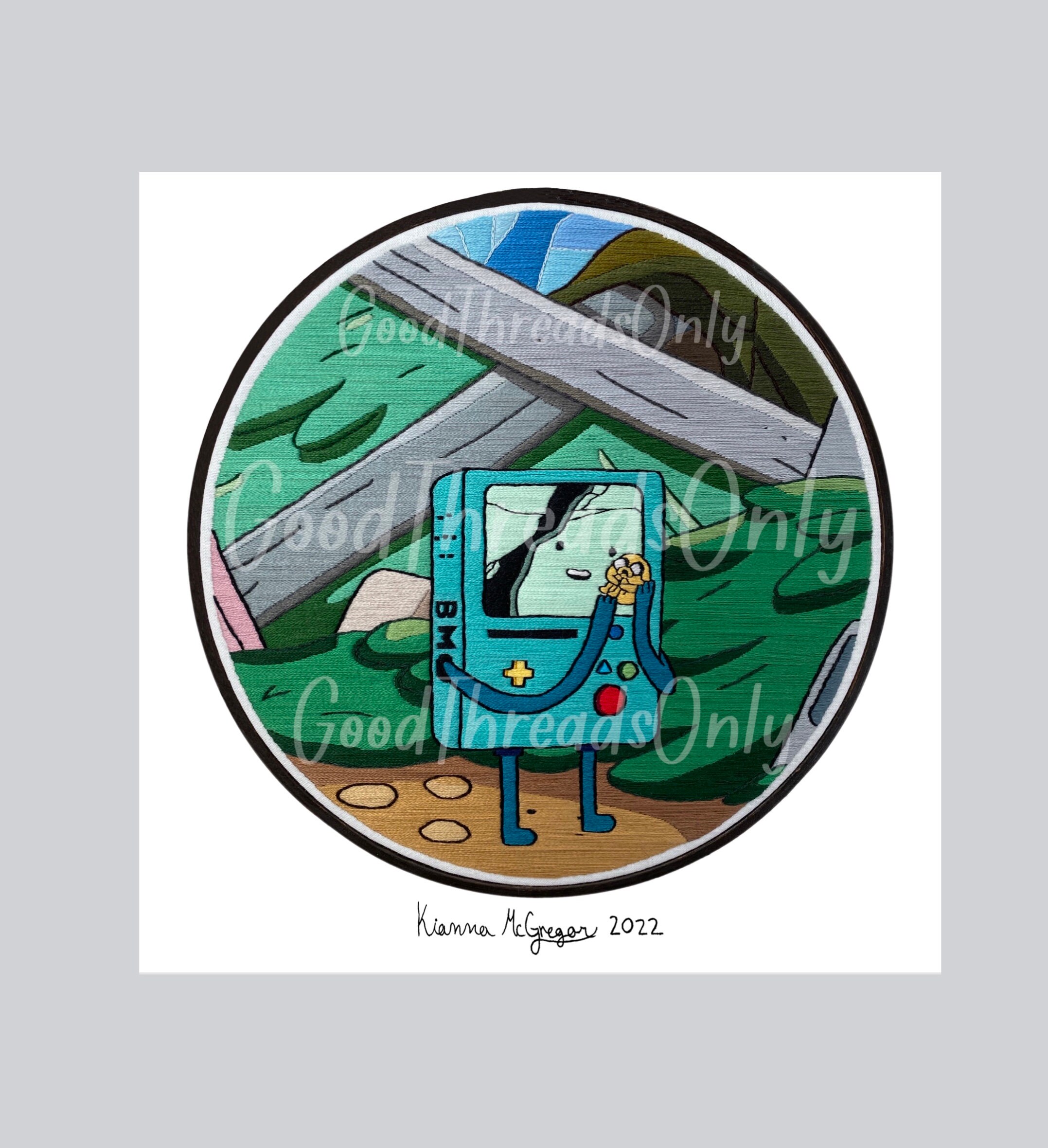 Will Happen Happening Happened Embroidery Print - Etsy
