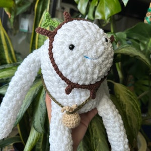 Golem des neiges - crocheté à la main - sur commande