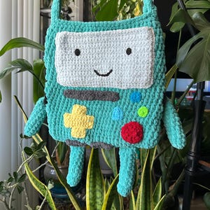 Crochet BMO Crossbody Bag - Large  - Finished