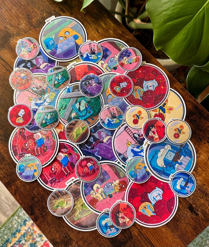 Adventure Time Sticker Set - Etsy