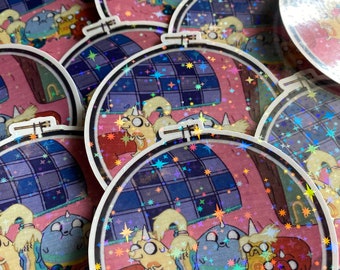 Jake's Puppies Sticker