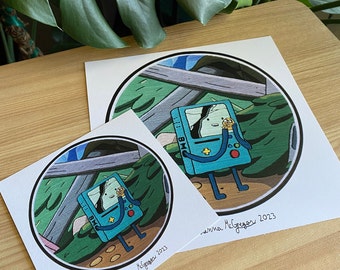 Will Happen, Happening, Happened Embroidery Print