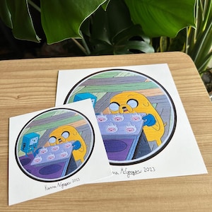 Makin’ Finn Cakes Embroidery Print