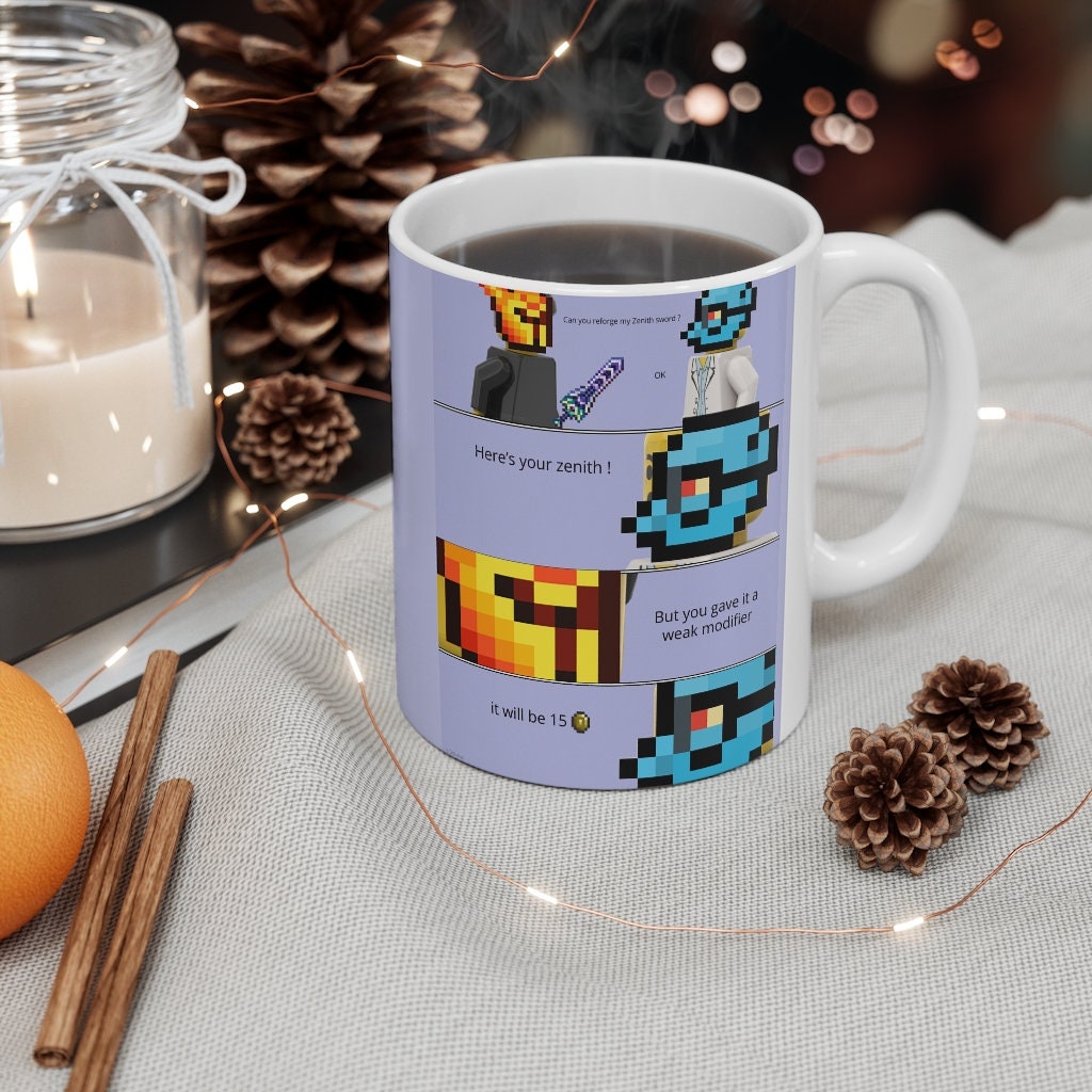 Terraria inspired Zenith Meme Mug Etsy