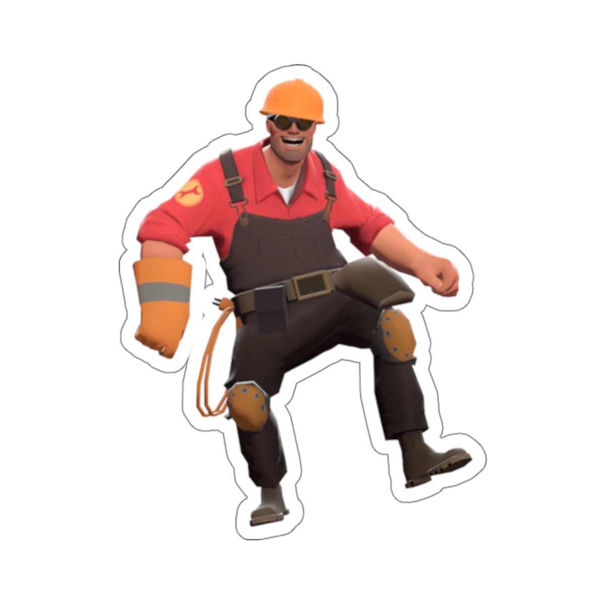 Team Fortress 2 Engineer Sticker - Etsy