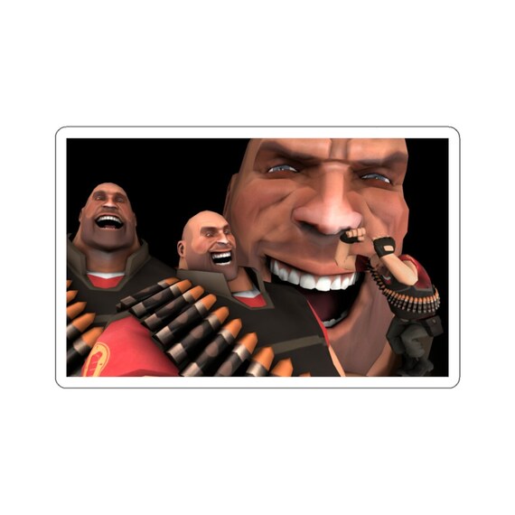 Team Fortress 2 Heavy Laughing Sticker - Etsy