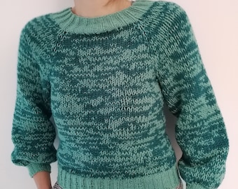 Modello per maglieria Maddy. Taglia per principiante XS–5X pesante oversize