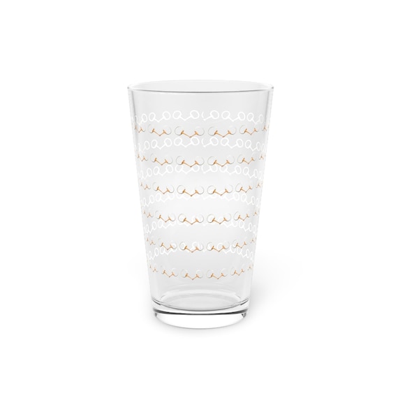 Equestrian Snaffle Bit Pint Glass, 16oz - Horse Lover Gift, Equestrian Decor, Horseback Riding Mug, Equine Enthusiast Present, Barn Life