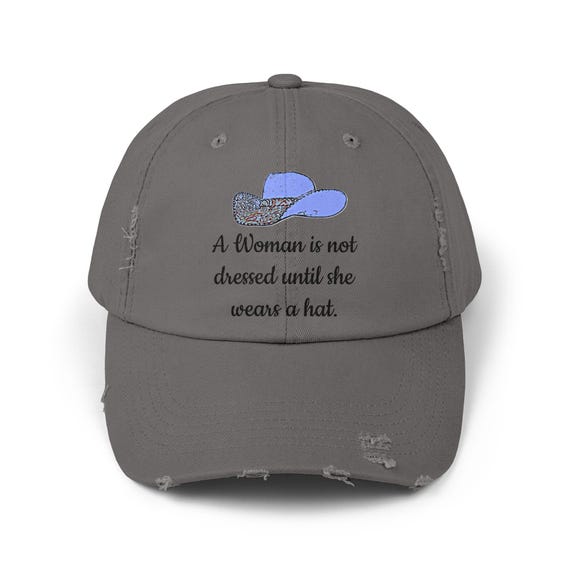 Distressed Cap, Equestrian Hat for Women, Horse Riding Quote, Unisex Baseball Cap, Women's Vintage Hat, Horse Lover Gift