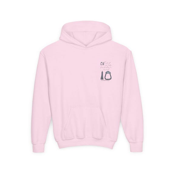 Equestrian Kids Hoodie, Horse Lover Sweatshirt, Inspirational Quote Jumper, Youth Winter Apparel, Children's Riding Theme Pullover, Equine