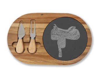 Equestrian Charcuterie Board Engraving | Charcuterie Board