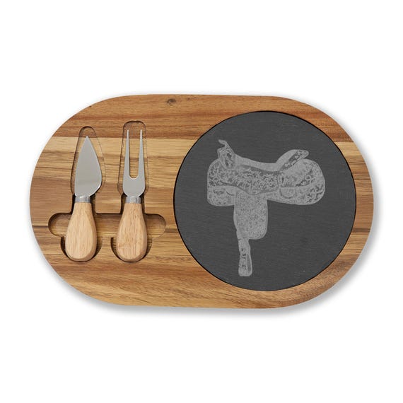 Equestrian Charcuterie Board Engraving | Charcuterie Board