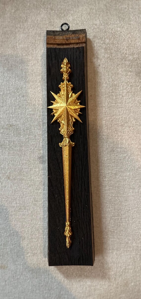 Bourbon Stave with intaglios featuring holiday themes and more.  Hand painted and made from clay, ceramics or other media.