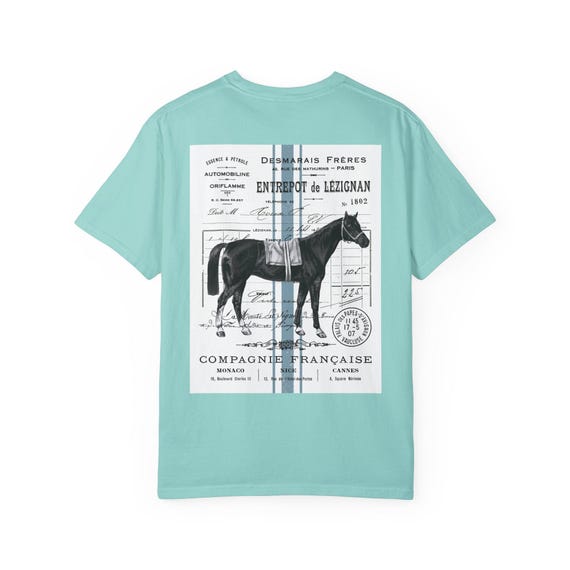 Vintage Grain Horse T-shirt, Equestrian Tee, Horse Lover Gift, Unisex Top, Animal Graphic Shirt, Distressed Horse Apparel