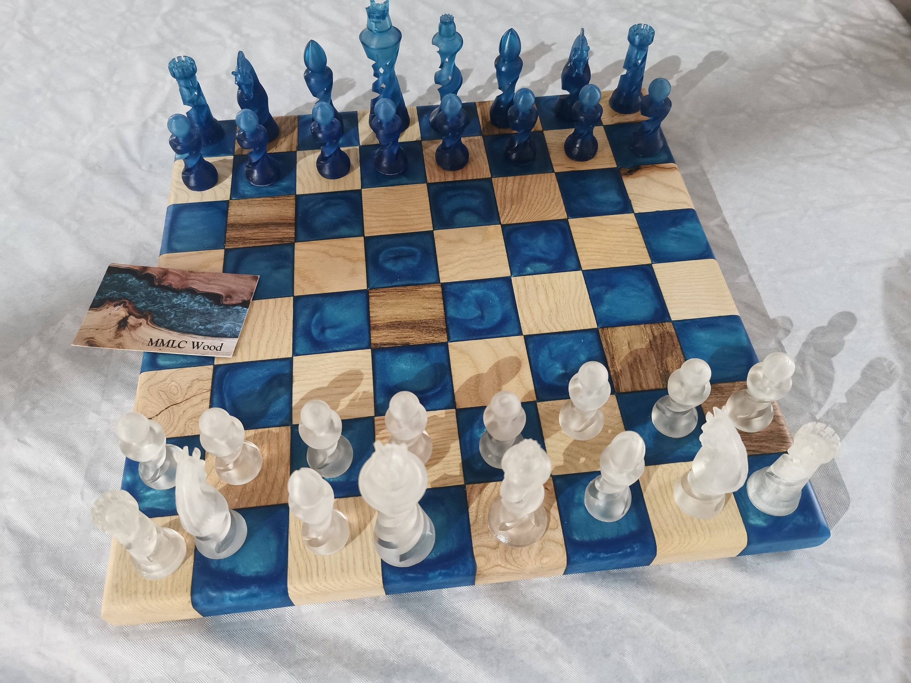 gotyou 6 Stück 3D Checkers Harzform, Schachspiel Epoxidharz Formen