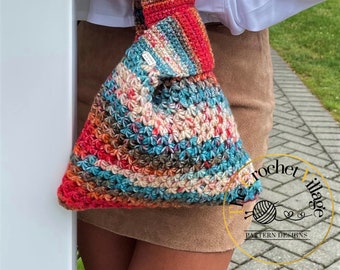 PDF Crochet PATTERN Japanese Knot Bag/ Long Shoulder Strap - Etsy