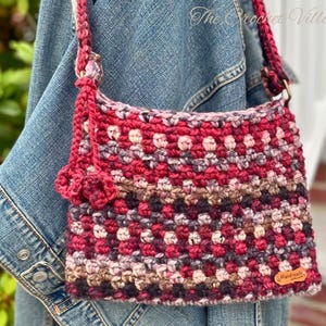 Safari Bag Crochet Pattern, Casual Bag Crochet Tutorial. Crossbody Bag, Crochet Accessories .Messenger Bag Crochet. Crochet Gift For Her