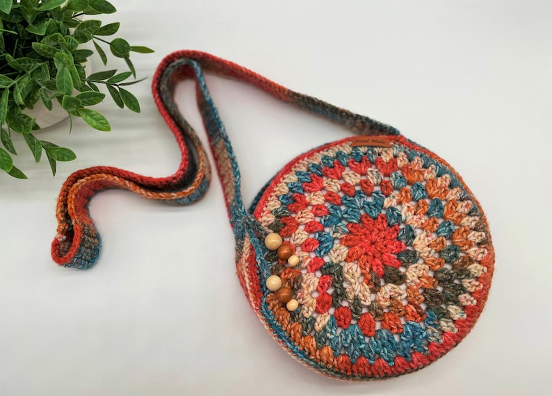 Mystic Crossbody Bag Crochet Pattern. Modern Bag. Messenger - Etsy