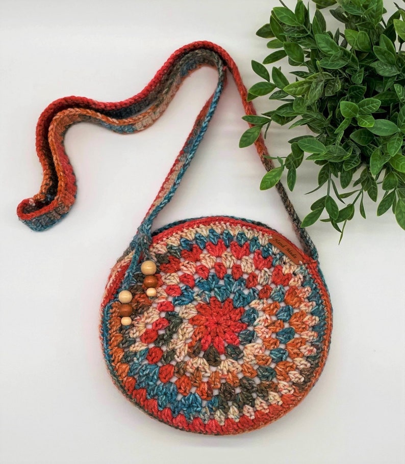 Mystic Crossbody Bag Crochet Pattern. Modern Bag. Messenger - Etsy