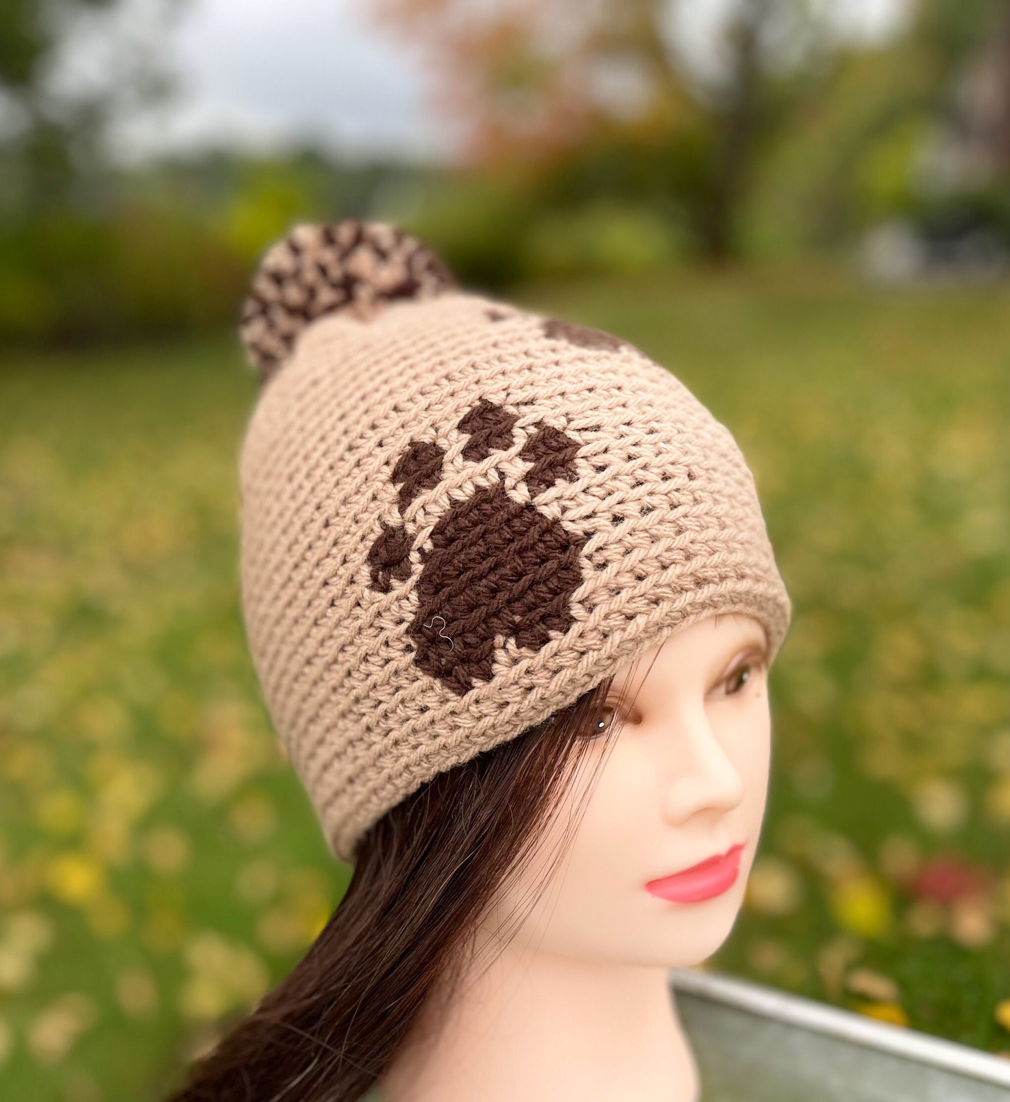 Crochet puppy hat sale