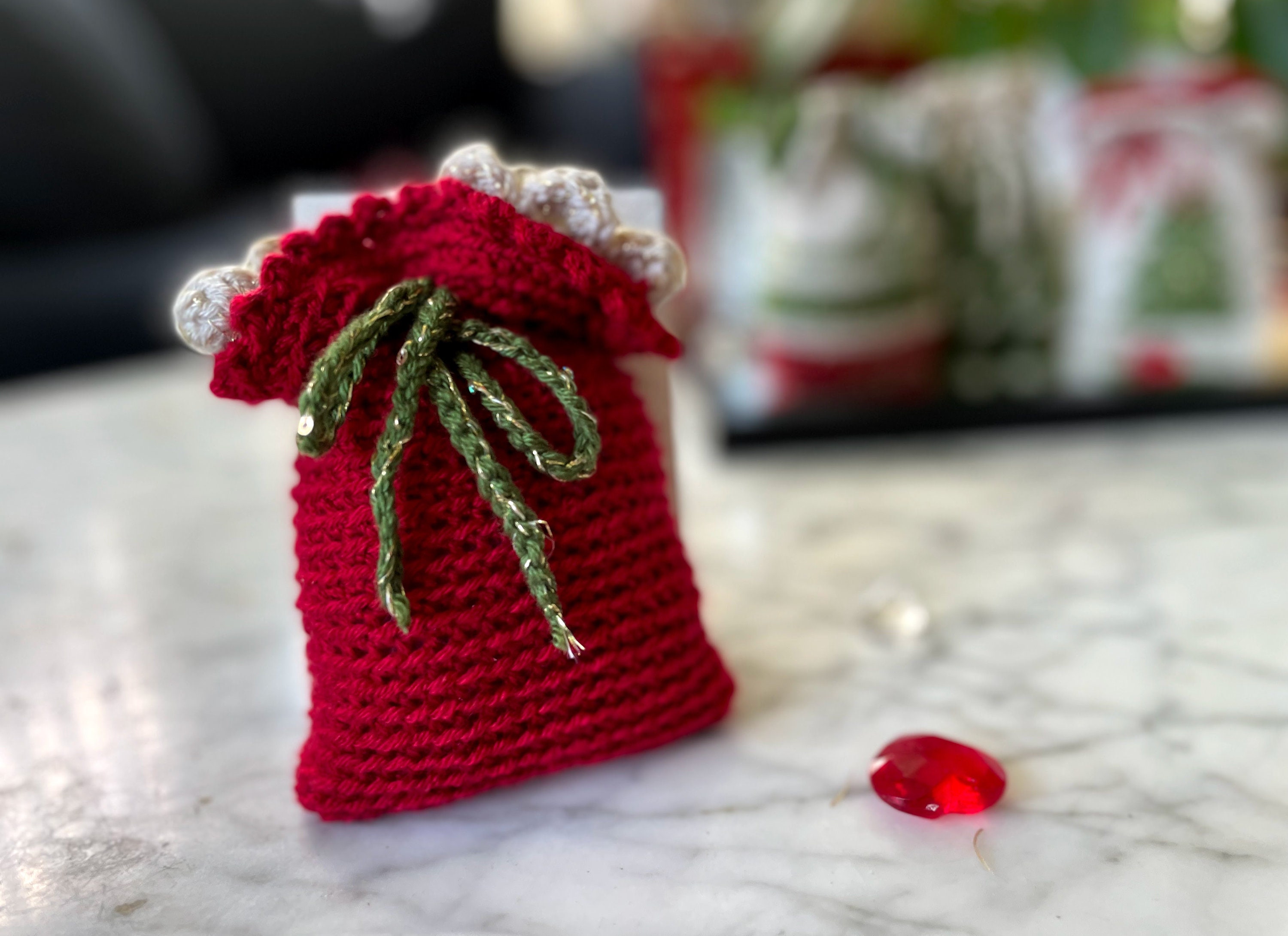 Luna's Christmas Gift Bags Crochet Pattern 4-in-1 Bundle. - Etsy