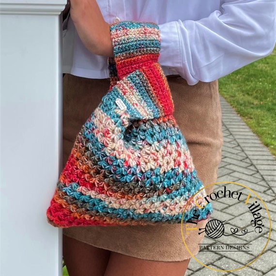 Crochet Hobo Beach Bag - kNot mY Designs