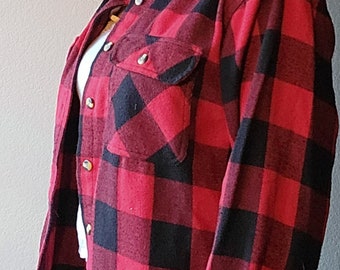 Vintage lumberjack flannel not lined