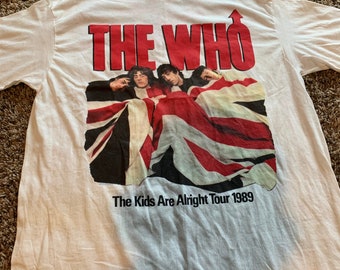 The WHO - the Kids Are Alright Tour 1989 - Etsy Canada