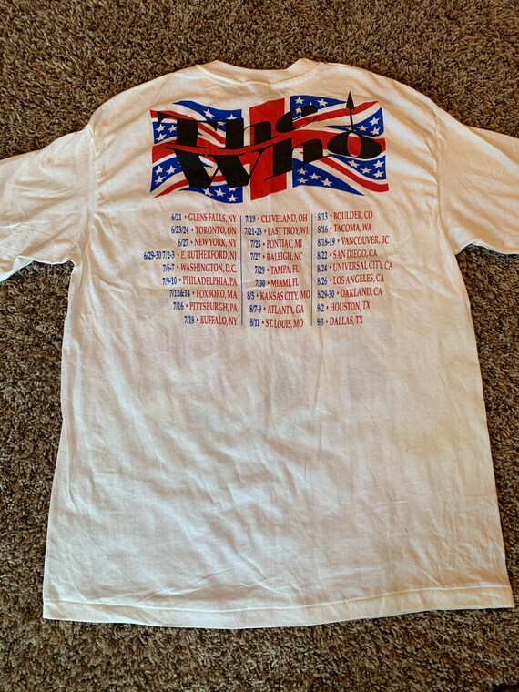 The WHO - the Kids Are Alright Tour 1989 - Etsy Canada