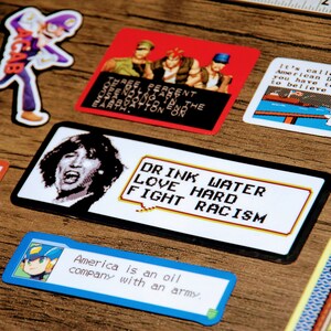 Leftist Gamer Memes - Vinyl Sticker Party Pack
