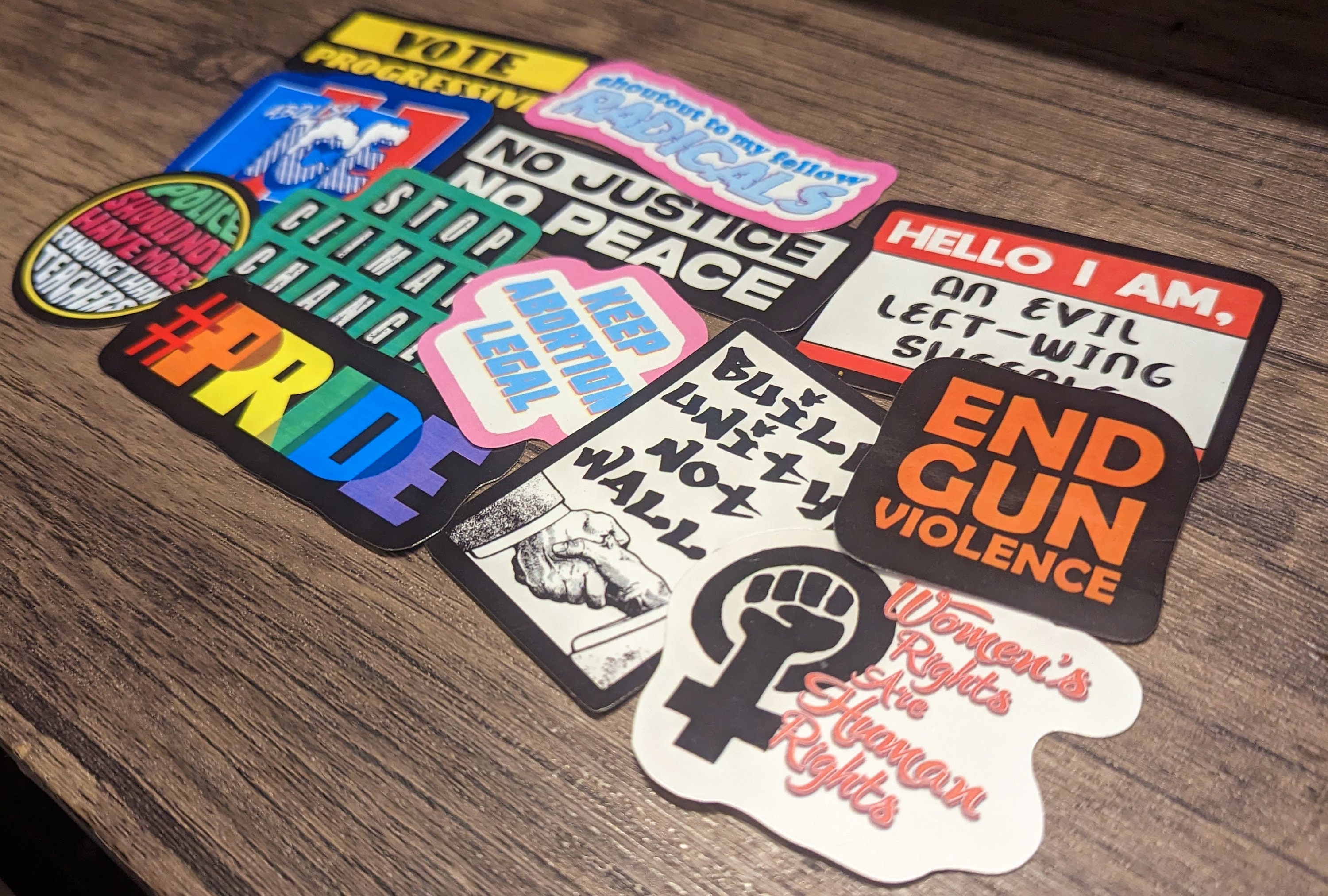 Progressive Politics 2 - Vinyl Sticker Pack - Etsy