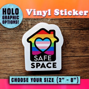 Veilige ruimte - LGBTQ+ - Vinylsticker