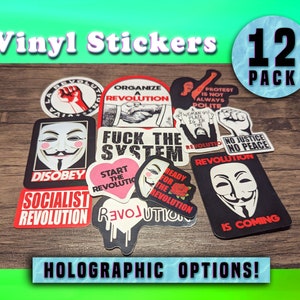REVOLUTION - Vinyl Sticker Pack