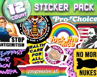 Progressive Politics 4 - Vinyl Sticker Pack