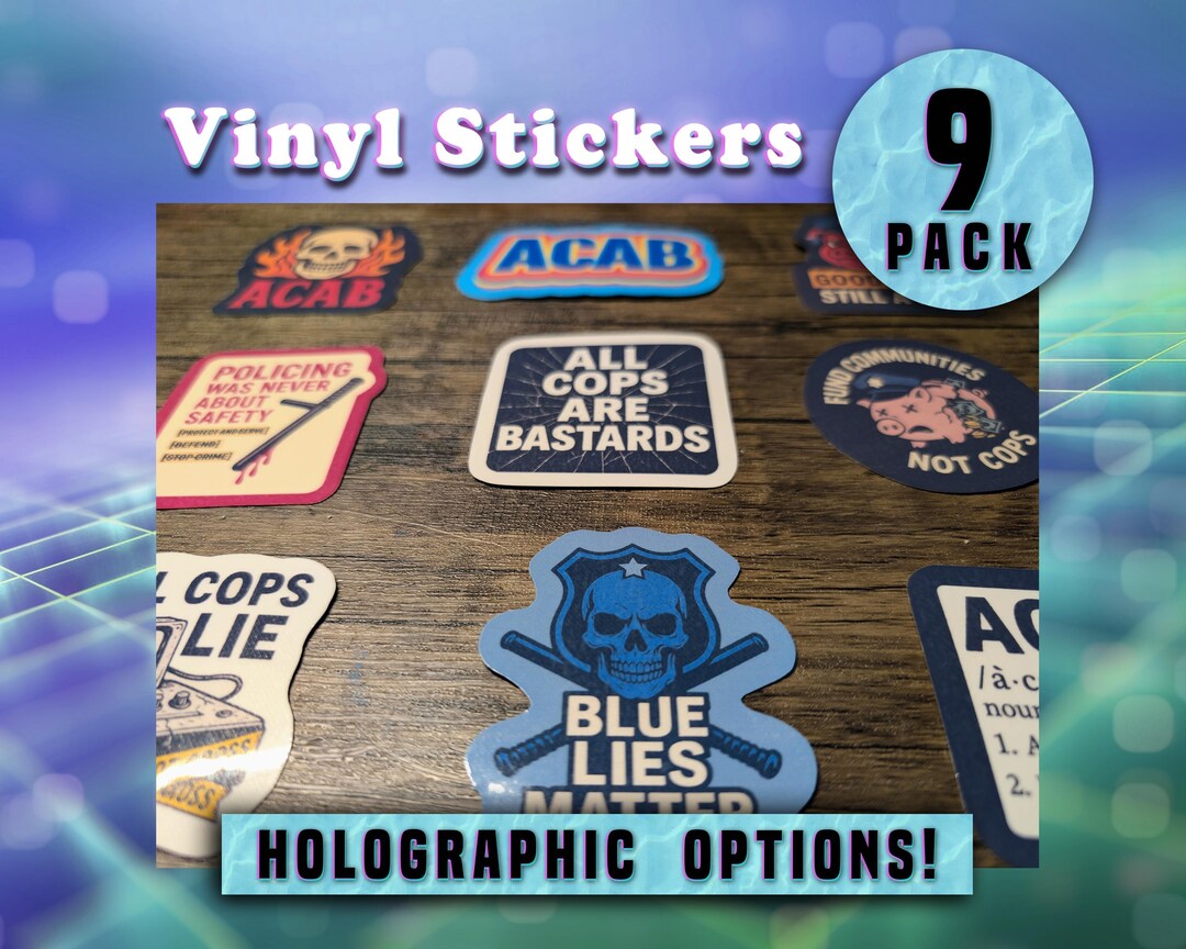 ACAB 3 – Anti-police Sticker Pack - Etsy