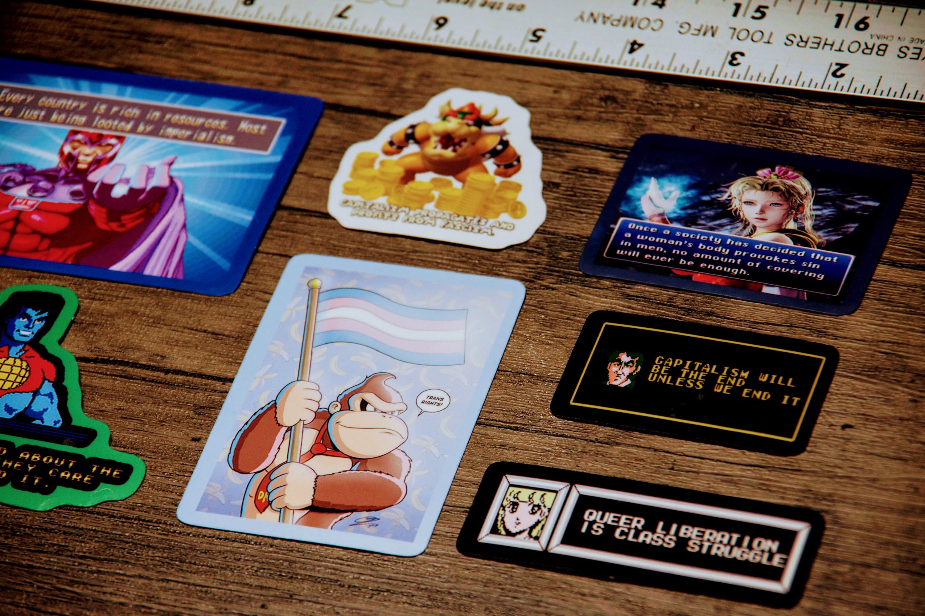 Leftist Gamer Memes 3 - Vinyl Sticker Party Pack - Etsy