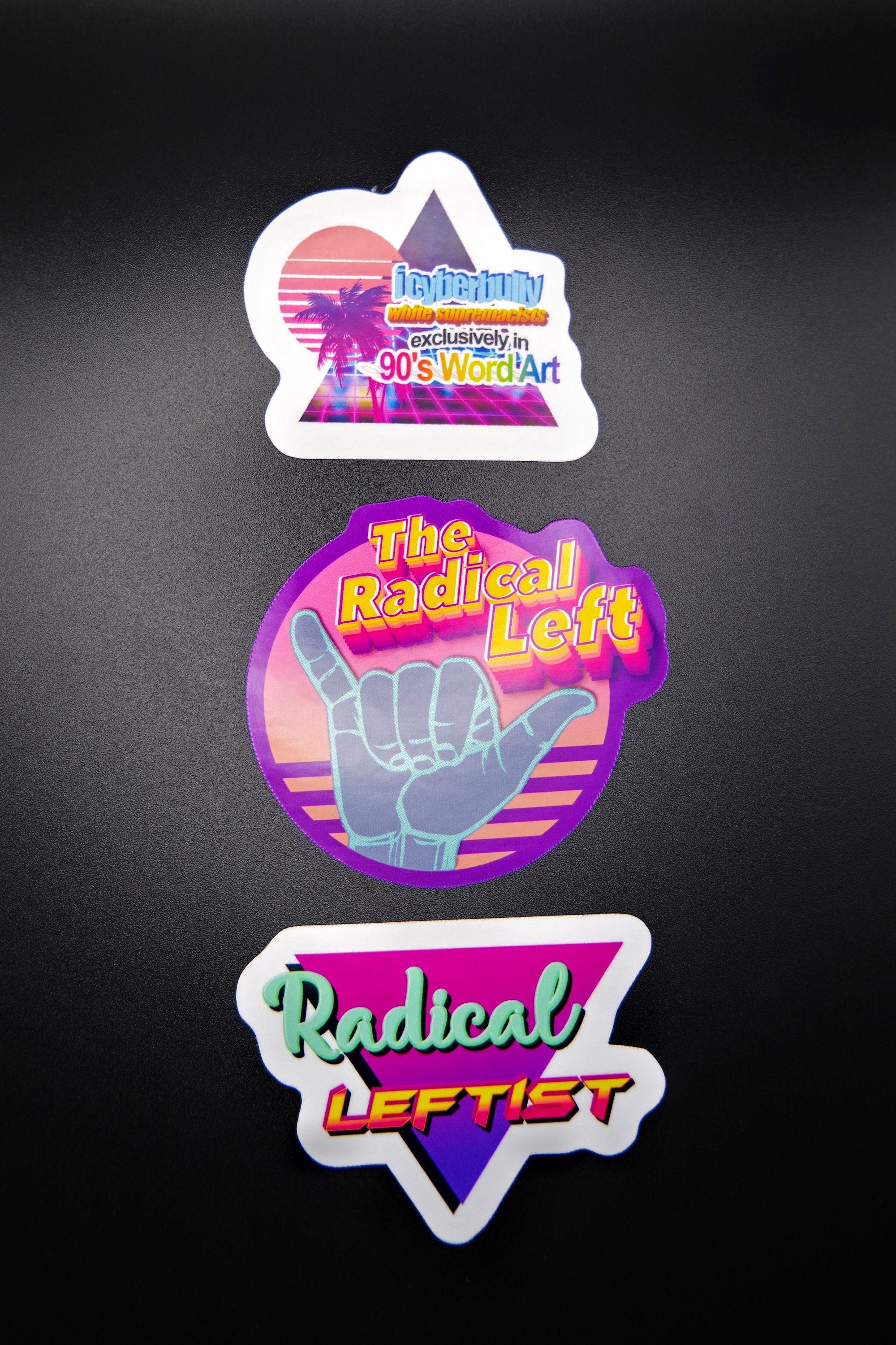 Decals & Skins Vinyl Sticker Pack Leftist Vaporwave Laptop Electronics ...