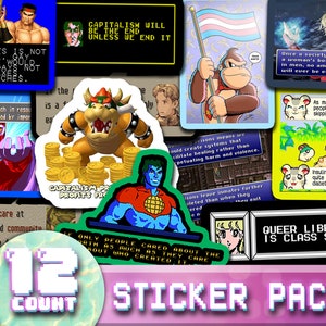 Linker Gamer Memes 3 - Vinyl Sticker Party Pack