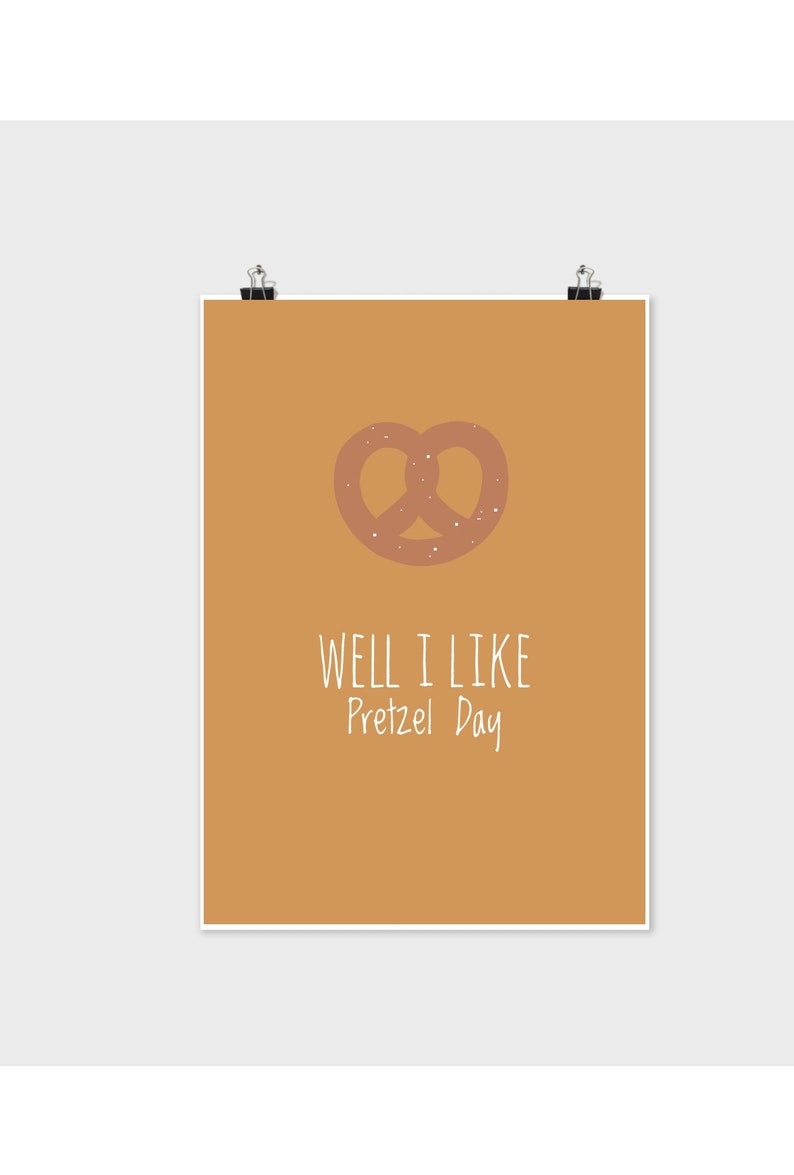 The Office pretzel Day Instant Download - Etsy