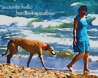 Condolence card - Dog loss