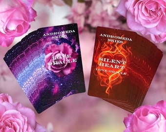 Andromeda Skies Love Oracle Combo Pack | Love Message Oracle Cards For Love Readings