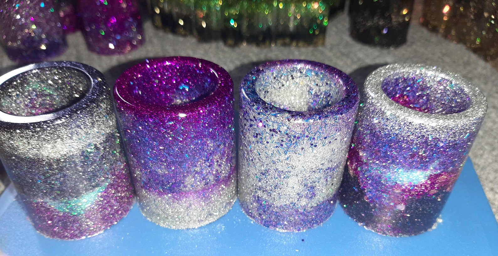 Custom Resin Epoxy Shot Glasses Etsy