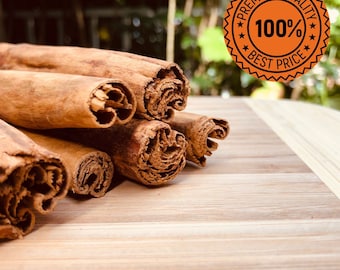True Ceylon Cinnamon Sticks | 50g | 100g | From Our Family Estate in Sri Lanka | Single-Origin Cinnamomum Verum | C4 C5 Alba Grade